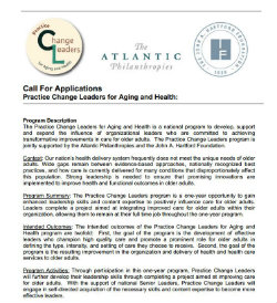 Click image for a PDF of the Practice Change Leaders brochure.